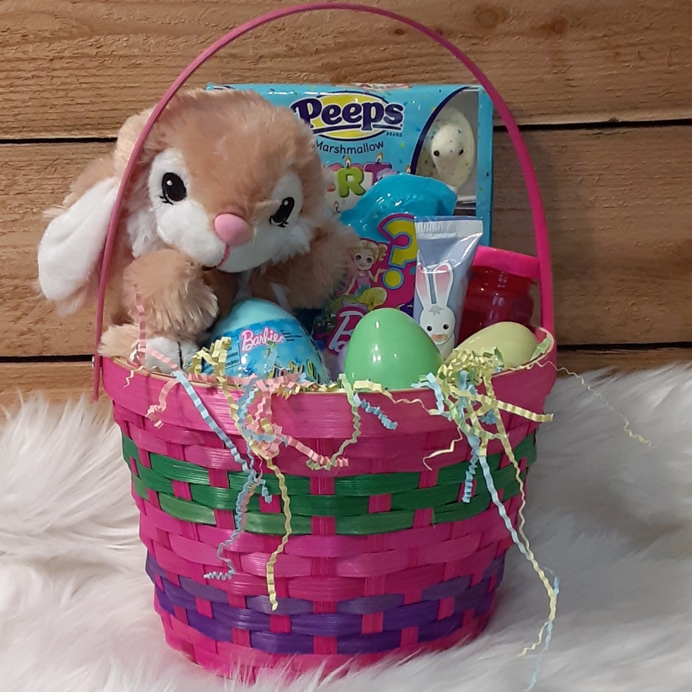 Mystery Barbie Easter basket.